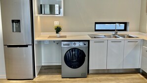 Leilighet – basic, terrasse | Eget kjøkken | Vannkoker