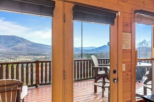 特色小屋, 4 间卧室, 阳台, 山景 | 客房景观