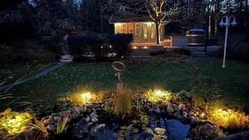 House, 2 Bedrooms, Balcony, Garden View | Property grounds