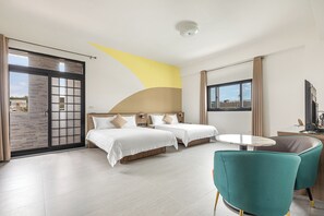 Deluxe Quadruple Room, Balcony | View from room