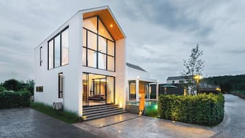Front of property - evening/night