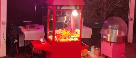 Opções para refeição ao ar livre