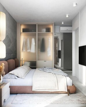 4 habitaciones y caja de seguridad en la habitación