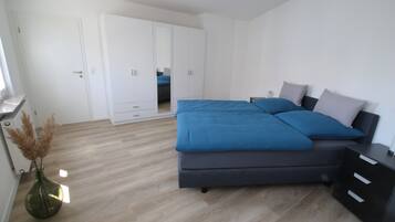 2 Schlafzimmer, Bügeleisen/Bügelbrett, kostenloses WLAN, Bettwäsche