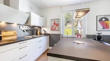 Kühlschrank, Ofen, Herdplatte, Geschirrspüler