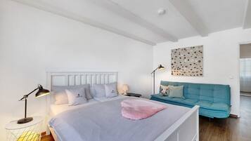 1 Schlafzimmer, kostenloses WLAN, Bettwäsche