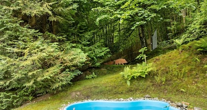 Holiday Home 'Tannenhäuschen' with Mountain View, Private Terrace and Wi-Fi