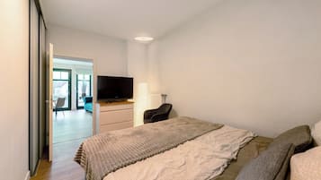 1 Schlafzimmer, Bügeleisen/Bügelbrett, kostenloses WLAN, Bettwäsche