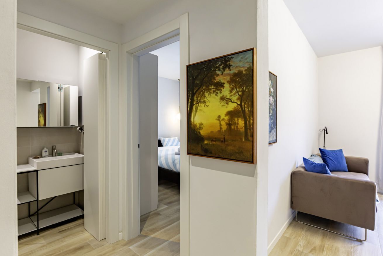 1 Schlafzimmer, Bügeleisen/Bügelbrett, WLAN, Bettwäsche