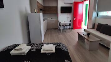 Classic Studio | Blackout drapes, iron/ironing board, WiFi (free), bed sheets