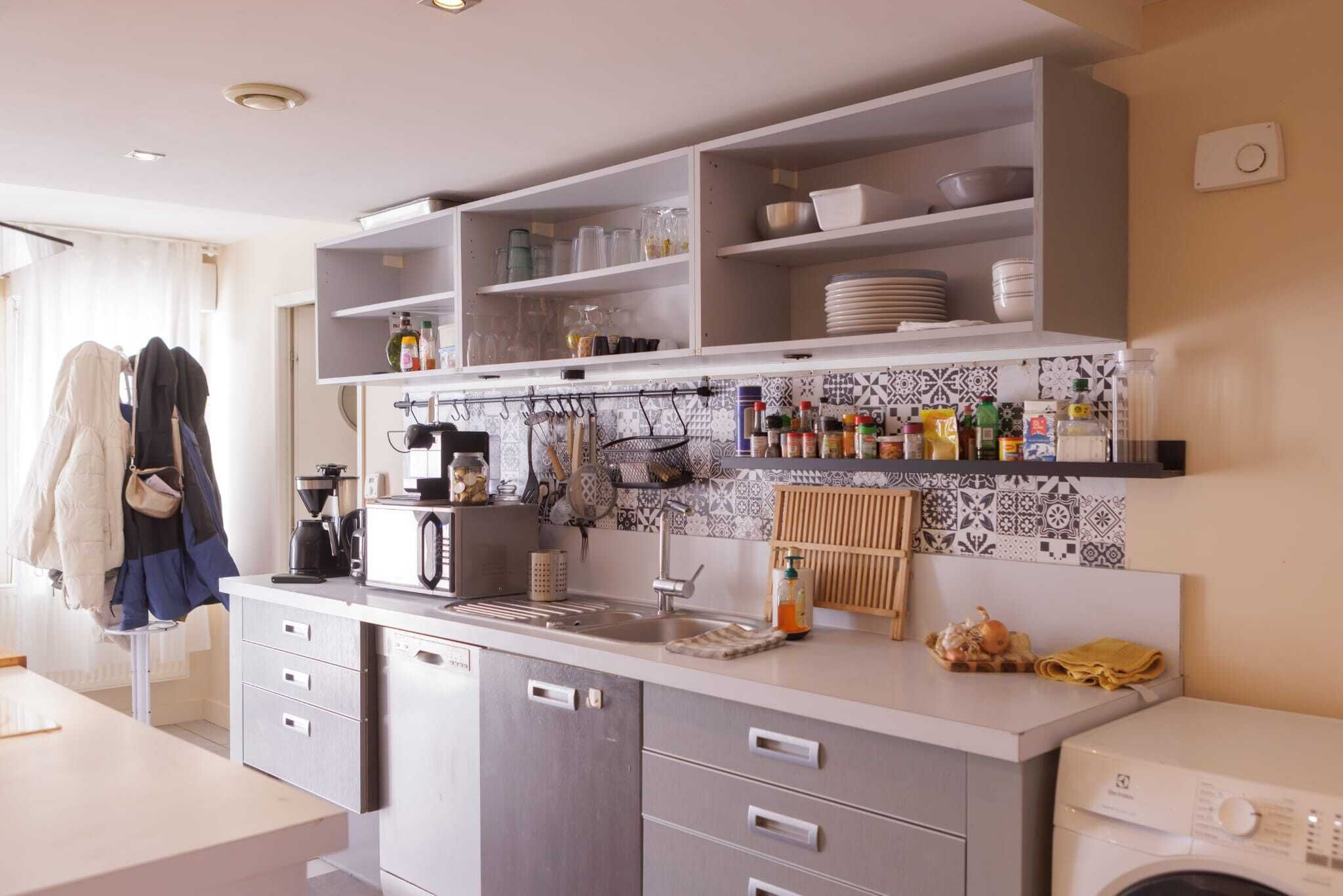 Mikrobølgeovn, ovn, kogeplade, opvaskemaskine