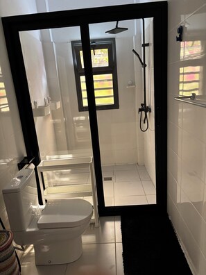 Shower, towels