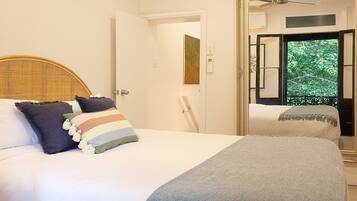 1 chambre, fer et planche à repasser, lit parapluie, Wi-Fi gratuit