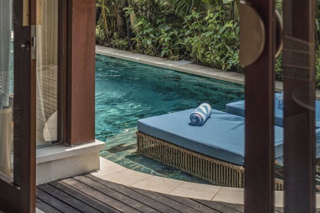 Pool | Outdoor pool, sun loungers