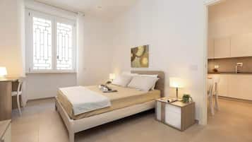 2 Schlafzimmer, Schreibtisch, BĂŒgeleisen/BĂŒgelbrett, Reisekinderbett