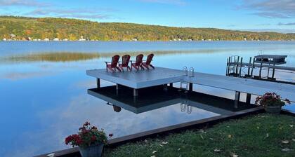 Lakefront | Dock | Keuka Lake | Near Wineries
