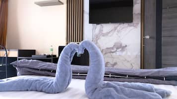 Habitació estàndard, 1 llit doble | 3 dormitoris, wifi gratuïta i roba de llit