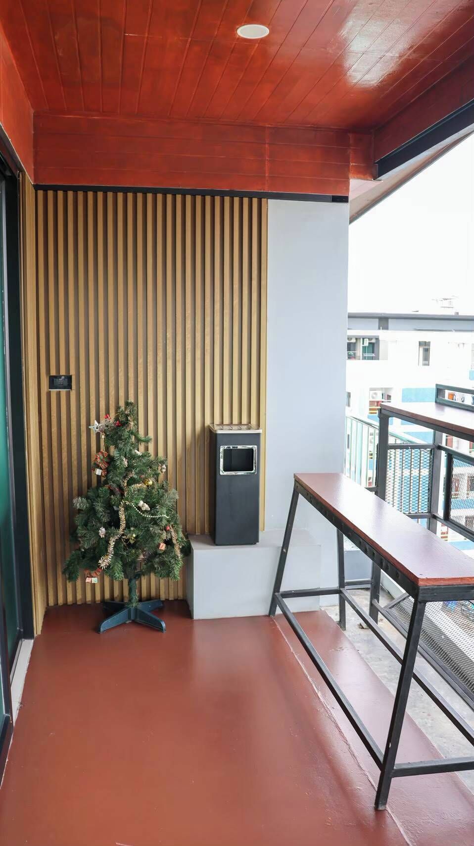 Quarto superior | Terraço/pátio