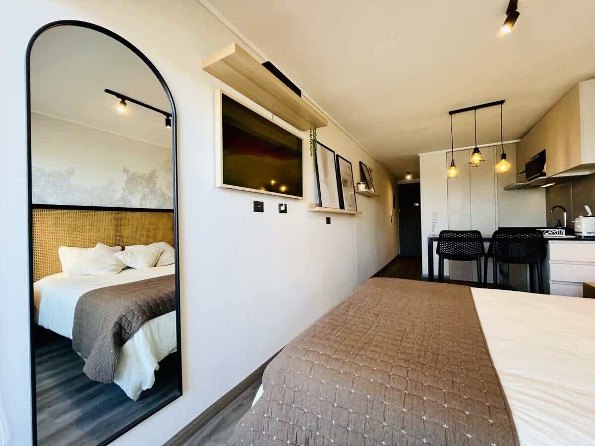 1 chambre, fer et planche à repasser, Wi-Fi gratuit, draps fournis