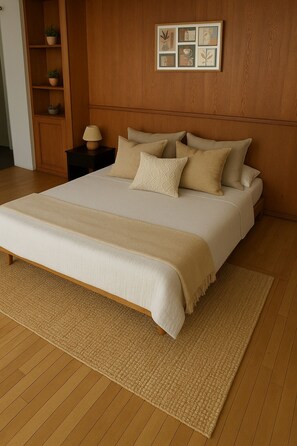 8 bedrooms, iron/ironing board, WiFi, bed sheets