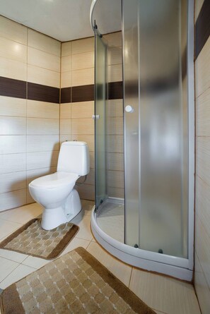 Shower, hair dryer, towels, soap - Apartman Mrkonjic-Pula (Pula)