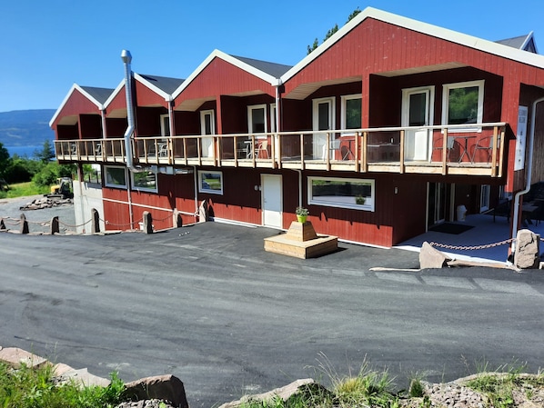 Fassade der Unterkunft