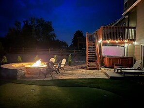 Terrace/patio - Falcon's Nest | hot tub/games/firepit/USAFA (Monument)