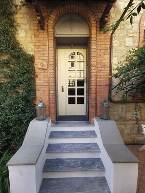 Entrée de l’hébergement 