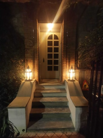 Entrada de la propiedad
