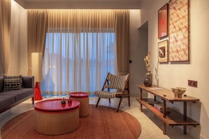 Luxury Double or Twin Room, Non Smoking | Living area - Mharo Khet (Jodhpur)