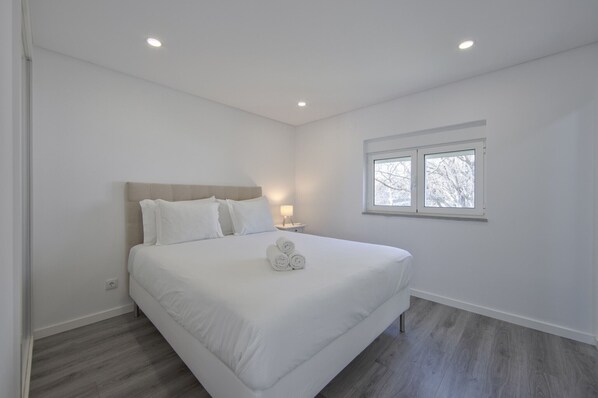 3 habitaciones y ropa de cama 