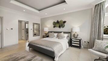 4 habitaciones, tabla de planchar con plancha, wifi y ropa de cama