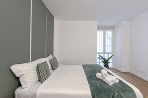 1 dormitorio y ropa de cama