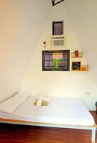 1 habitación y ropa de cama