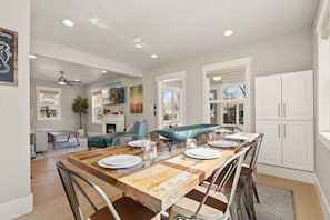 House, Multiple Beds, Patio, Garden View (829 Smith Street) | Dining - CSU Hideaway King Bd, Backyard Oasis, EV Charger (Fort Collins)