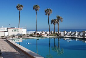 Indoor pool, a heated pool - Oceanfront Resort Condo ‑ Balcony & Beach Access (Daytona Beach)