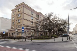 Façade de l’hébergement