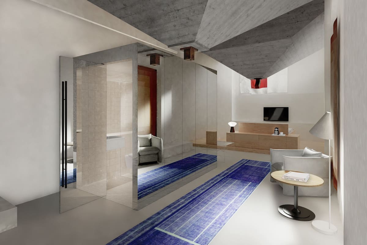 The Silo Suite | 1 slaapkamer, luxe beddengoed, een gratis minibar, een laptopwerkplek