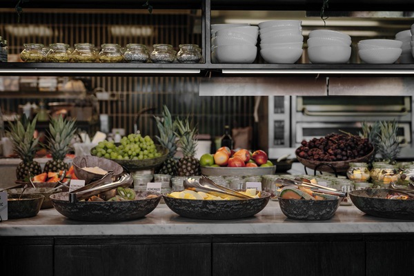 Daily buffet breakfast for a fee