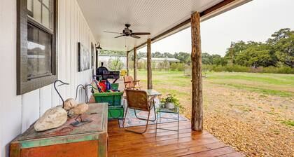 Large Yard + Pond: Fayetteville Rural Retreat