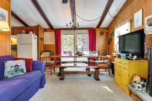 House (3 Bedrooms) | Interior - Hike, Ski & Unwind: Cabin w/ Deck in Chester! (Chester)
