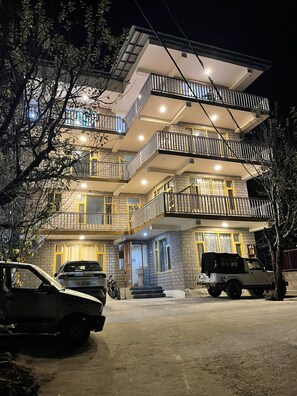 Voorkant van accommodatie