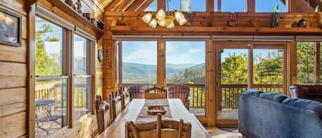 Cabaña Prestigio, varias camas, cocina, vista a la montaña | Servicio a la habitación
