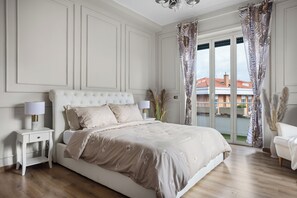 3 bedrooms, iron/ironing board, WiFi, bed sheets - Maison G: design apartment with balcony (Roma)
