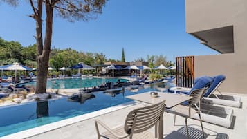 Superior Double or Twin Room, Pool Access, Garden View | View from room