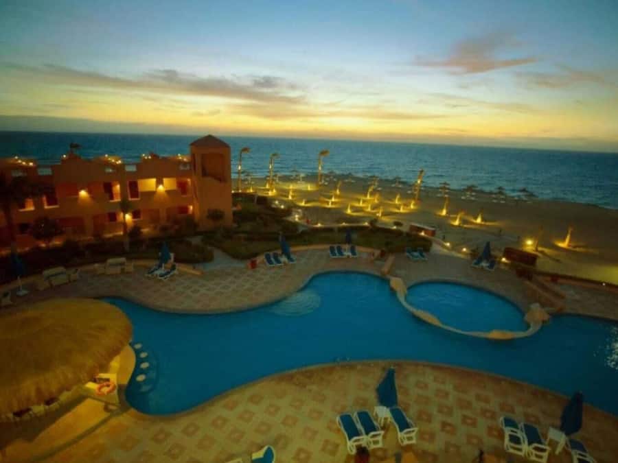 Fassade der Unterkunft