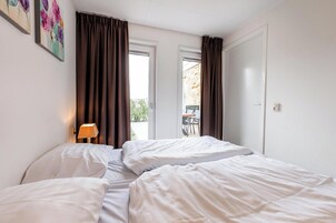 3 habitaciones y ropa de cama 