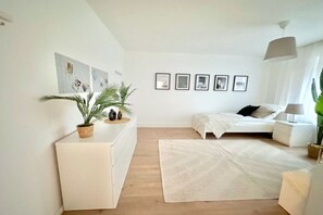 2 Schlafzimmer, Schreibtisch, kostenloses WLAN, Bettwäsche
