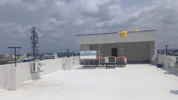 Suite ejecutiva | Terraza o patio