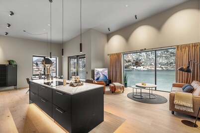 Penthouse with amazing fjord view